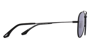 Black Aviator Full Rim Unisex Sunglasses by Lenskart STUDIO-222263