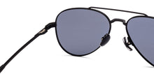 Load image into Gallery viewer, Black Aviator Full Rim Unisex Sunglasses by Lenskart STUDIO-222263