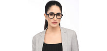 Load image into Gallery viewer, Black Square Full Rim Unisex Eyeglasses by John Jacobs Online-208119
