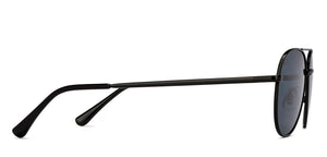 Black Aviator Full Rim Unisex Sunglasses by Vincent Chase Online-213235