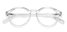 Load image into Gallery viewer, Transparent Round Full Rim Unisex Eyeglasses by Lenskart BLU Screen Glasses-201292