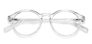 Transparent Round Full Rim Unisex Eyeglasses by Lenskart BLU Screen Glasses-201292