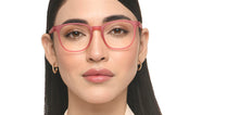 Load image into Gallery viewer, Flamingo Wayfarer Full Rim Unisex Eyeglasses by Lenskart Hustlr Screen Glasses-216706