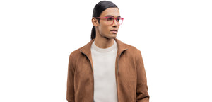 Flamingo Wayfarer Full Rim Unisex Eyeglasses by Lenskart Hustlr Screen Glasses-216706