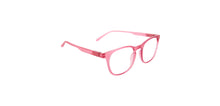 Load image into Gallery viewer, Pink Wayfarer Full Rim Unisex Eyeglasses by Hooper-216772