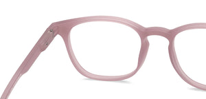 Dusty Rose Wayfarer Full Rim Unisex Eyeglasses by Lenskart Hustlr Screen Glasses-218784