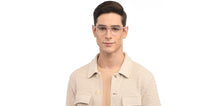 Load image into Gallery viewer, Pink Rectangle Full Rim Unisex Eyeglasses by Lenskart BLU Screen Glasses-210082