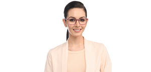 Purple Rectangle Full Rim Unisex Eyeglasses by Lenskart BLU Screen Glasses-210081