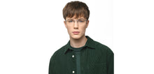 Load image into Gallery viewer, Blue Rectangle Rimless Unisex Eyeglasses by Vincent Chase-211518