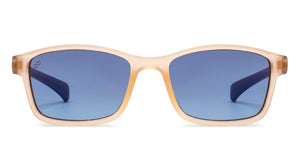 Transparent Rectangle Full Rim Kids Sunglasses by Hooper Online-218103
