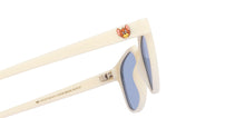Load image into Gallery viewer, White Square Full Rim Kids Sunglasses by Hooper Online-218120