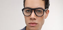 Load image into Gallery viewer, Blue Aviator Full Rim Unisex Eyeglasses by John Jacobs-218234