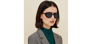 Blue Aviator Full Rim Unisex Sunglasses by John Jacobs-236884