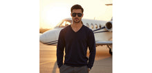 Load image into Gallery viewer, Blue Aviator Full Rim Unisex Sunglasses by John Jacobs-236884