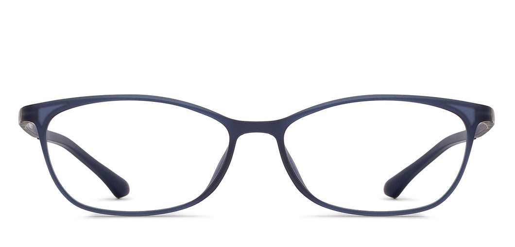 Blue Cat Eye Full Rim Women Eyeglasses by Lenskart Air-215435