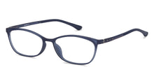 Load image into Gallery viewer, Blue Cat Eye Full Rim Women Eyeglasses by Lenskart Air-215435