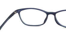 Load image into Gallery viewer, Blue Cat Eye Full Rim Women Eyeglasses by Lenskart Air-215435