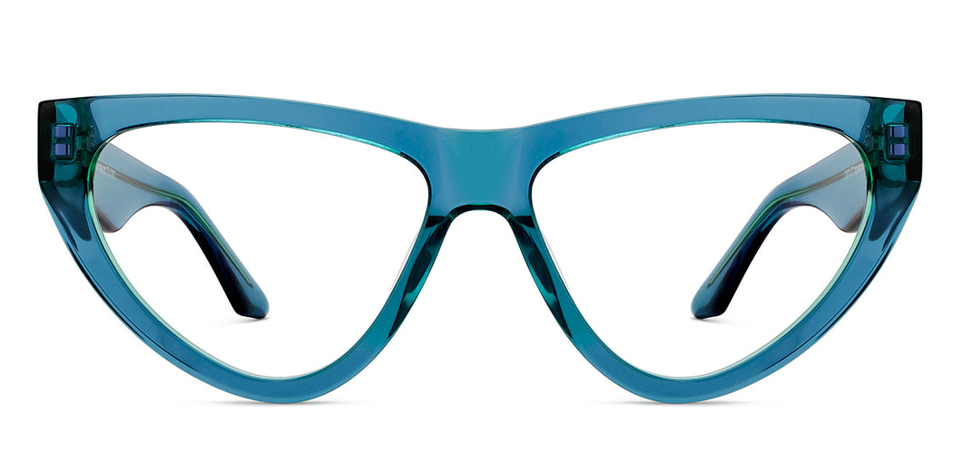 Blue Cat Eye Full Rim Women Eyeglasses by Lenskart STUDIO-217546