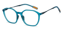 Load image into Gallery viewer, Blue Geometric Full Rim Unisex Eyeglasses by Lenskart Air-211443