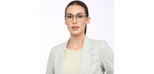 Load image into Gallery viewer, Blue Geometric Full Rim Unisex Eyeglasses by Vincent Chase Online-207367
