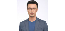 Load image into Gallery viewer, Blue Geometric Full Rim Unisex Eyeglasses by Vincent Chase Online-207367