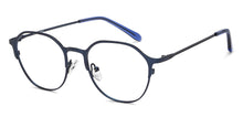 Load image into Gallery viewer, Blue Geometric Full Rim Unisex Eyeglasses by Vincent Chase Online-207367