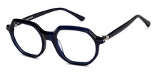 Load image into Gallery viewer, Blue Hexagonal Full Rim Unisex Eyeglasses by John Jacobs-215743