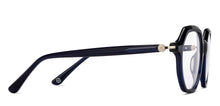 Load image into Gallery viewer, Blue Hexagonal Full Rim Unisex Eyeglasses by John Jacobs-215743