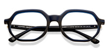 Load image into Gallery viewer, Blue Hexagonal Full Rim Unisex Eyeglasses by John Jacobs-215743