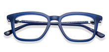 Load image into Gallery viewer, Blue Rectangle Full Rim Unisex Eyeglasses by John Jacobs-225397
