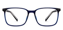 Load image into Gallery viewer, Blue Rectangle Full Rim Unisex Eyeglasses by Lenskart Air-210179