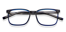 Load image into Gallery viewer, Blue Rectangle Full Rim Unisex Eyeglasses by Lenskart Air-210179
