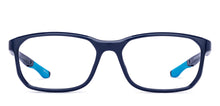 Load image into Gallery viewer, Blue Rectangle Full Rim Unisex Eyeglasses by Lenskart Air-217460
