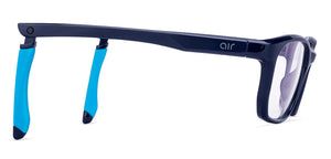 Blue Rectangle Full Rim Unisex Eyeglasses by Lenskart Air-217460