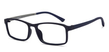 Load image into Gallery viewer, Blue Rectangle Full Rim Unisex Eyeglasses by Lenskart Air-210168