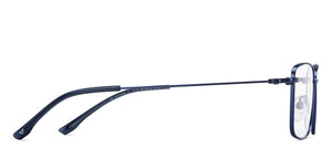 Blue Rectangle Full Rim Unisex Eyeglasses by Vincent Chase-216403