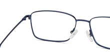 Load image into Gallery viewer, Blue Rectangle Full Rim Unisex Eyeglasses by Vincent Chase-216403