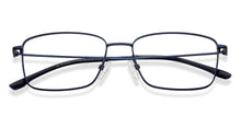 Load image into Gallery viewer, Blue Rectangle Full Rim Unisex Eyeglasses by Vincent Chase-216403