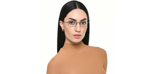 Blue Rectangle Full Rim Unisex Eyeglasses by Vincent Chase Online-219543