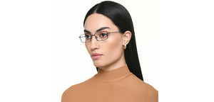 Blue Rectangle Full Rim Unisex Eyeglasses by Vincent Chase Online-219543