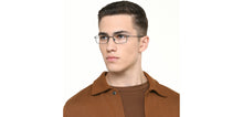 Load image into Gallery viewer, Blue Rectangle Full Rim Unisex Eyeglasses by Vincent Chase Online-219543