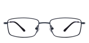 Blue Rectangle Full Rim Unisex Eyeglasses by Vincent Chase Online-219543