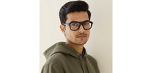 Load image into Gallery viewer, Blue Rectangle Full Rim Unisex Eyeglasses by Vincent Chase-229437