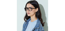 Load image into Gallery viewer, Blue Rectangle Full Rim Unisex Eyeglasses by Vincent Chase-229437
