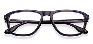 Blue Rectangle Full Rim Unisex Eyeglasses by Vincent Chase-229437