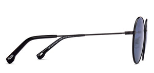 Black Round Full Rim Unisex Sunglasses by Lenskart STUDIO-218092