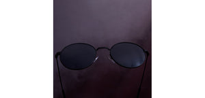 Black Round Full Rim Unisex Sunglasses by Lenskart STUDIO-218092