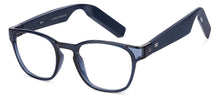 Load image into Gallery viewer, Blue Wayfarer Full Rim Unisex Smart Glasses by Phonic-220653
