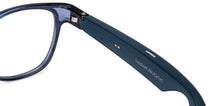 Load image into Gallery viewer, Blue Wayfarer Full Rim Unisex Smart Glasses by Phonic-220653