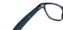 Load image into Gallery viewer, Blue Wayfarer Full Rim Unisex Smart Glasses by Phonic-220653